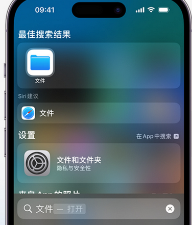 歙县apple维修中心分享iPhone文件应用中存储和找到下载文件 